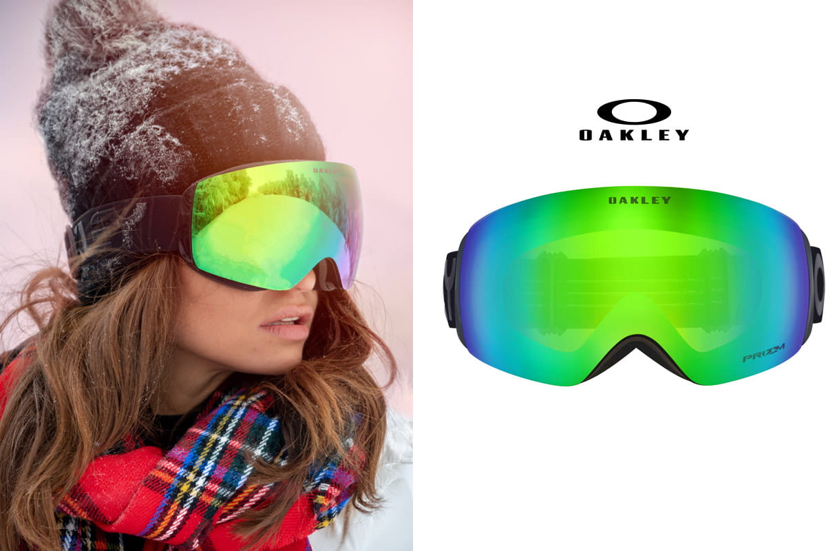 Sporty babe - Valentines gift eyewear for HER Oakley Flight Deck XM snow goggles